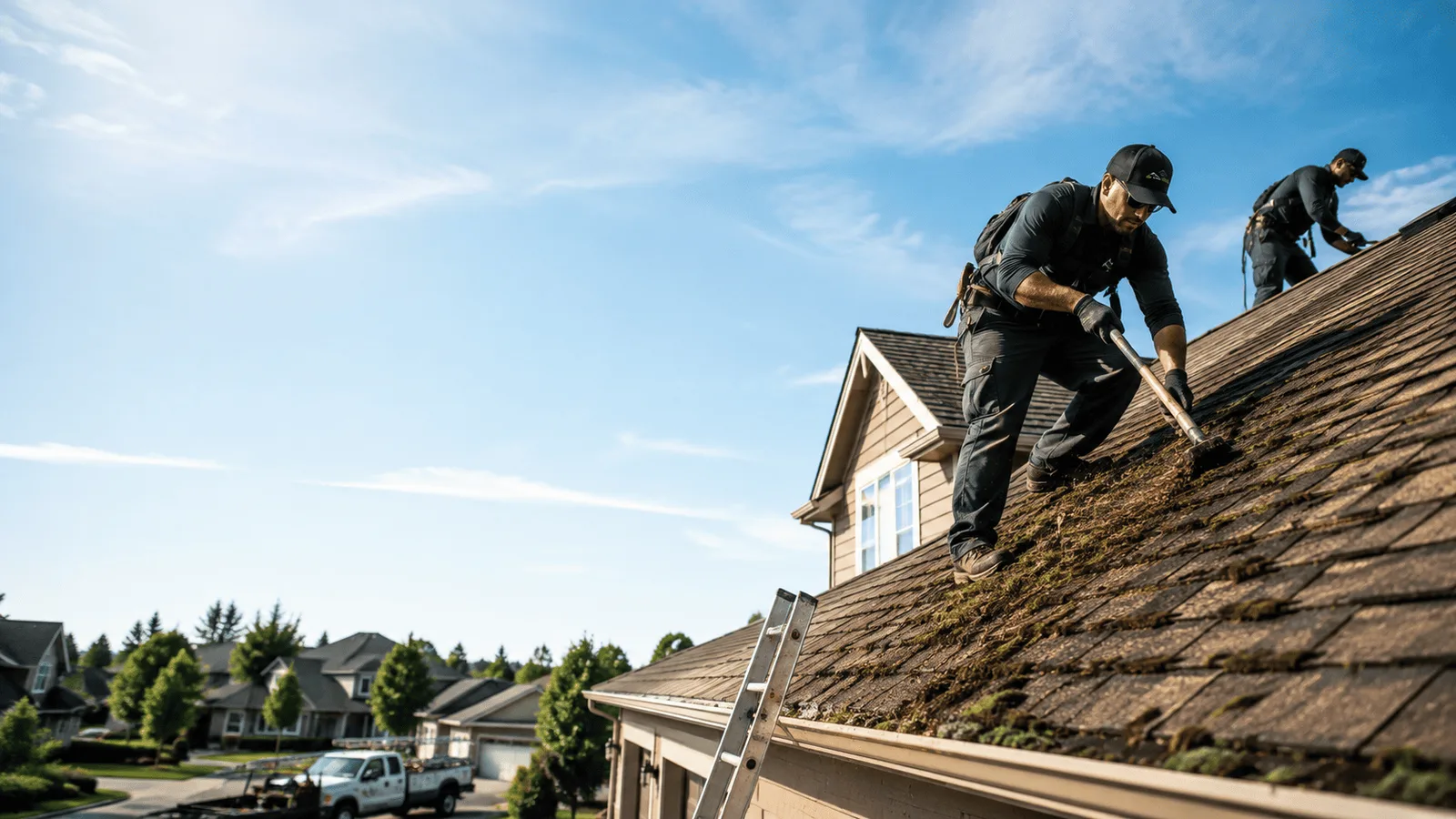 Roof Moss Removal in Roby, MO near me